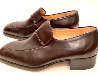 Vintage half boots in cognac leather/Shalako/made in Italy/size it 5.5 EU 38.5 UK 5.5 US 7.5