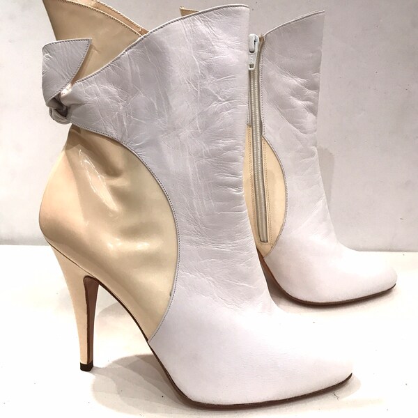 electric blue high heels