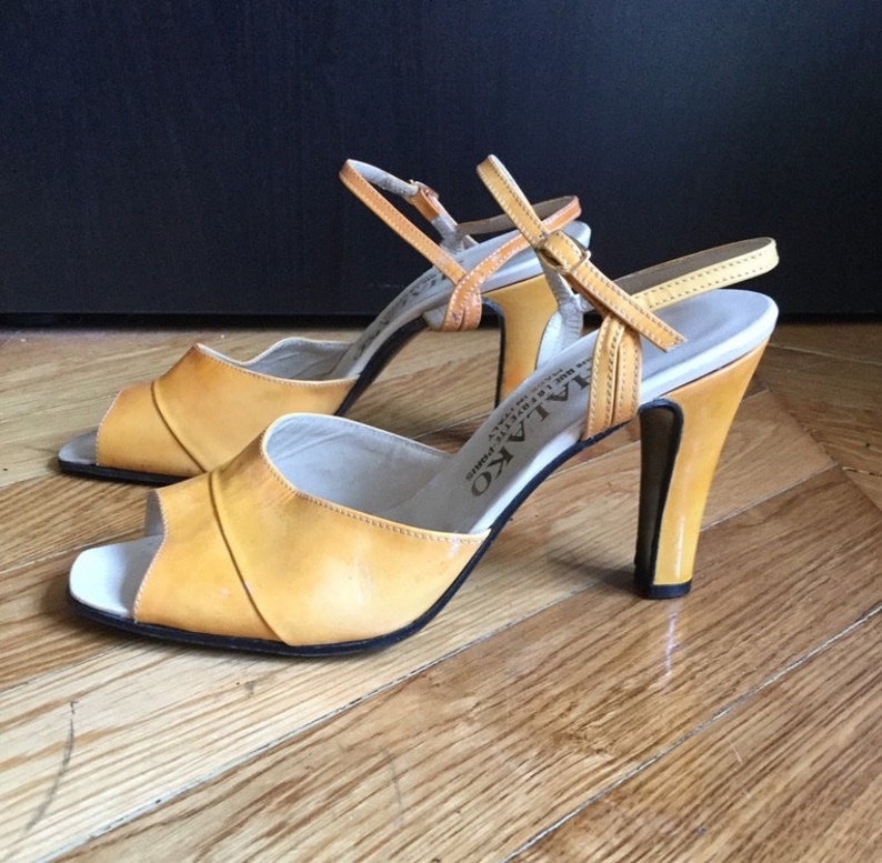 yellow heels uk