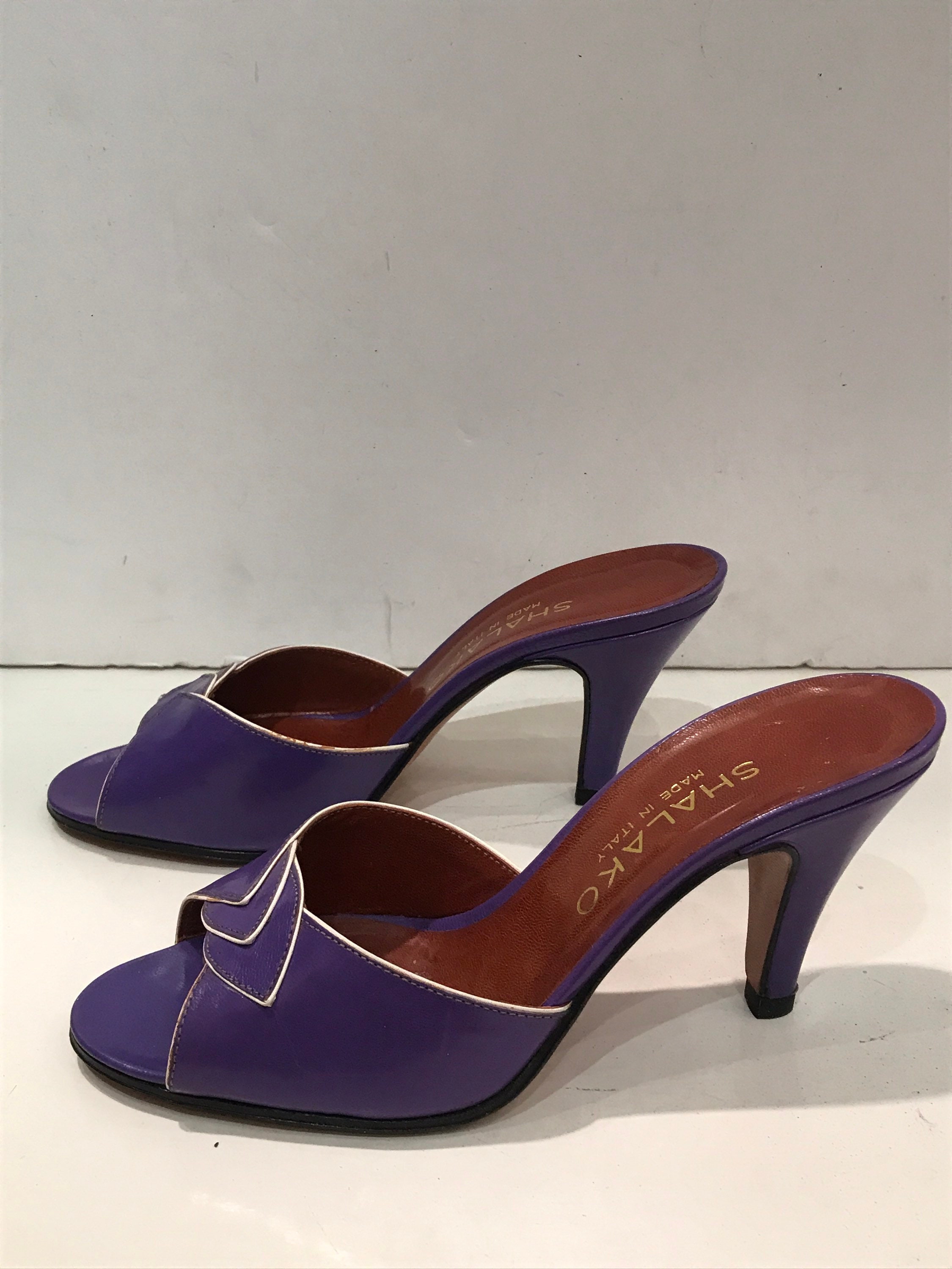 Chaussures de mariage violet Etsy France