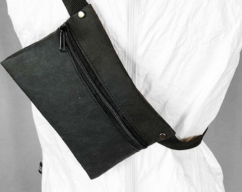 Belt Bag Belly Bag Jacron Minimalist Design Black Gift Unisex | BAG # 113