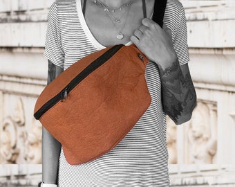 Handbag Belt bag Hip BAG Fannybag Crossover bag made of PINATEX® different sizes and colors Unisex∣BAG#122