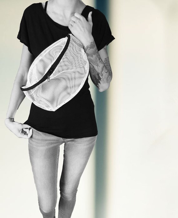 Crossover Bag Belt Bag XL NETZ black or white #122-3