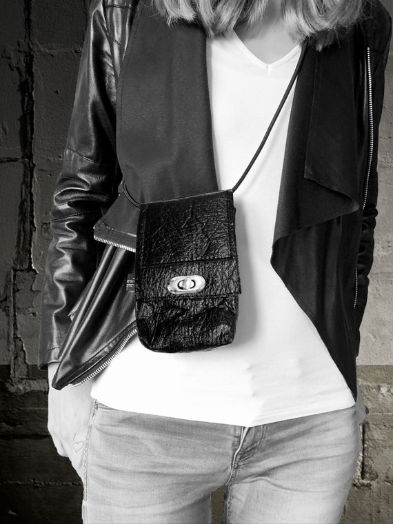 Mobile Phone Purse Wallet Small handbag made of PINATEX®∣BAG#151