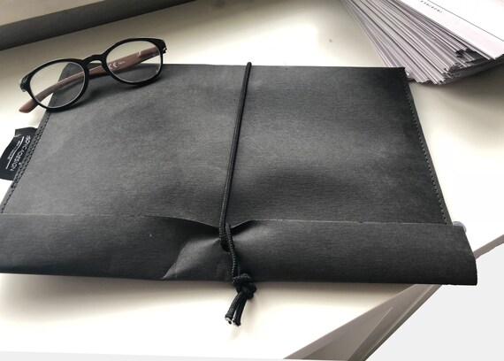 black Briefcase Briefcase for documents from Jacron briefcase minimalist design |BAG # 27