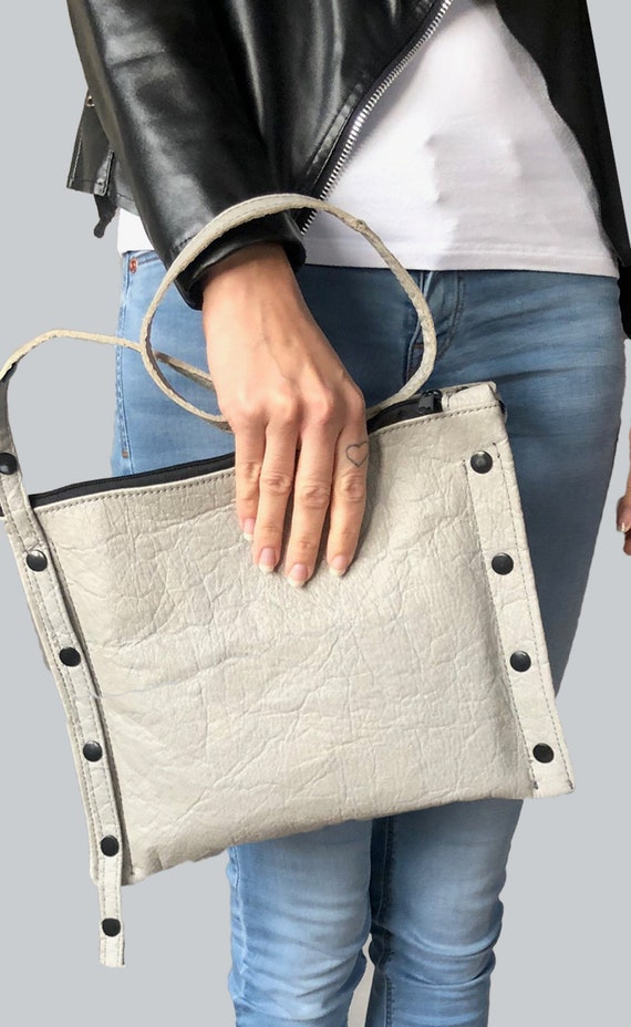 Handbag Crossover bag made of PINATEX® different colours ∣BAG#153