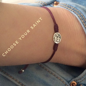 Perpetual Help Bracelet, Christian bracelet, Catholic Jewelry, Patron Saint Bracelet, Saint medal Bracelet, Our Lady of Perpetual help