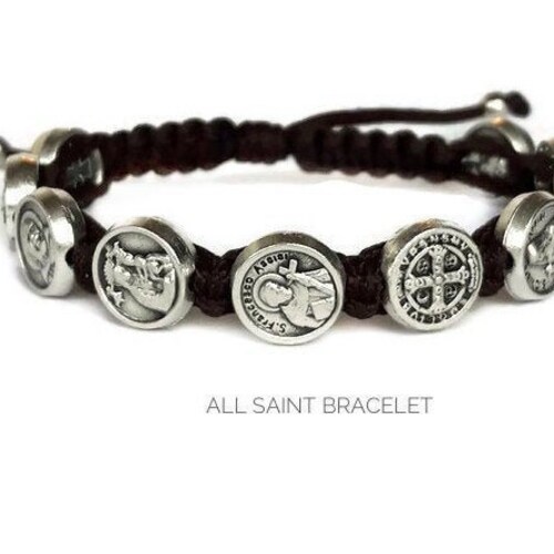 Saint Catholic Bracelet. All Saints Bracelet. Catholic Etsy