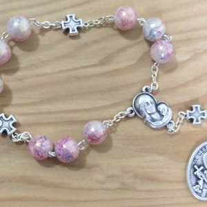 Saint Gérard pour une grossesse et un accouchement sans risques, Chapelet du chapelet, Saint de la maternité, Saint de la grossesse, Saint de l&#39;enfant à naître, Catholique