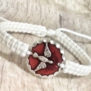 Pulsera espiritu santo, dones del espiritu santo, confirmacion, pulsera cristiana, pulsera catolica, pulsera de santo