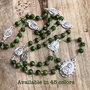 Sieben Schmerzen Rosenkranz, Mater Doloresa Chaplet, trauriger Rosenkranz, Muttergottes der Schmerzen