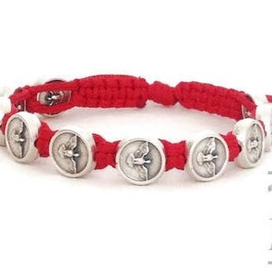 Holy spirit bracelet, catholic bracelet, confirmation gift, holy spirit medal, christian bracelet