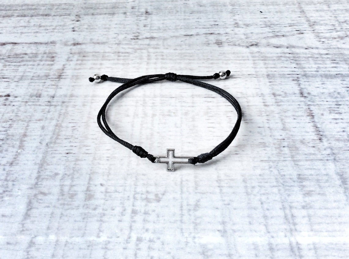 Cross Bracelet Christian Bracelets Friendship Bracelet Etsy