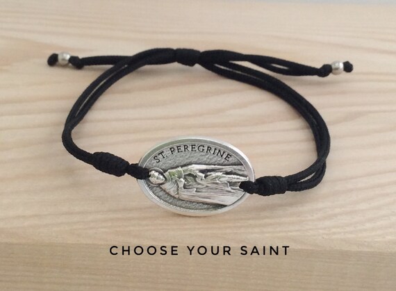 St Peregrine Bracelet Patron Saint of Cancer Patients | Etsy