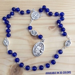 Saint Gabriel the Archangel Chaplet - Patron Saint of couriers and postal workers - Messenger Angel of Revelation