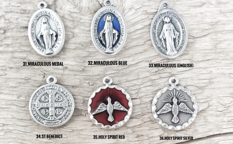 Pregnancy necklace Childbirth Necklace Catholic Cross Chain Necklace St Michael St Gerard Medal Necklace Expectant Mothers St Jude