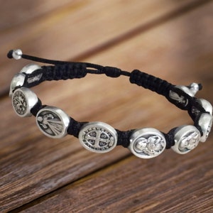 Catholic Saints Bracelet, Blessing bracelet, Protection Bracelet, Catholic gift, christian Jewelry, All saints bracelet, Confirmation gift