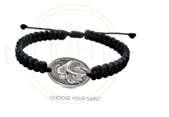 St Anthony Bracelet, Patron Saint of Help, Catholic Bracelet, St