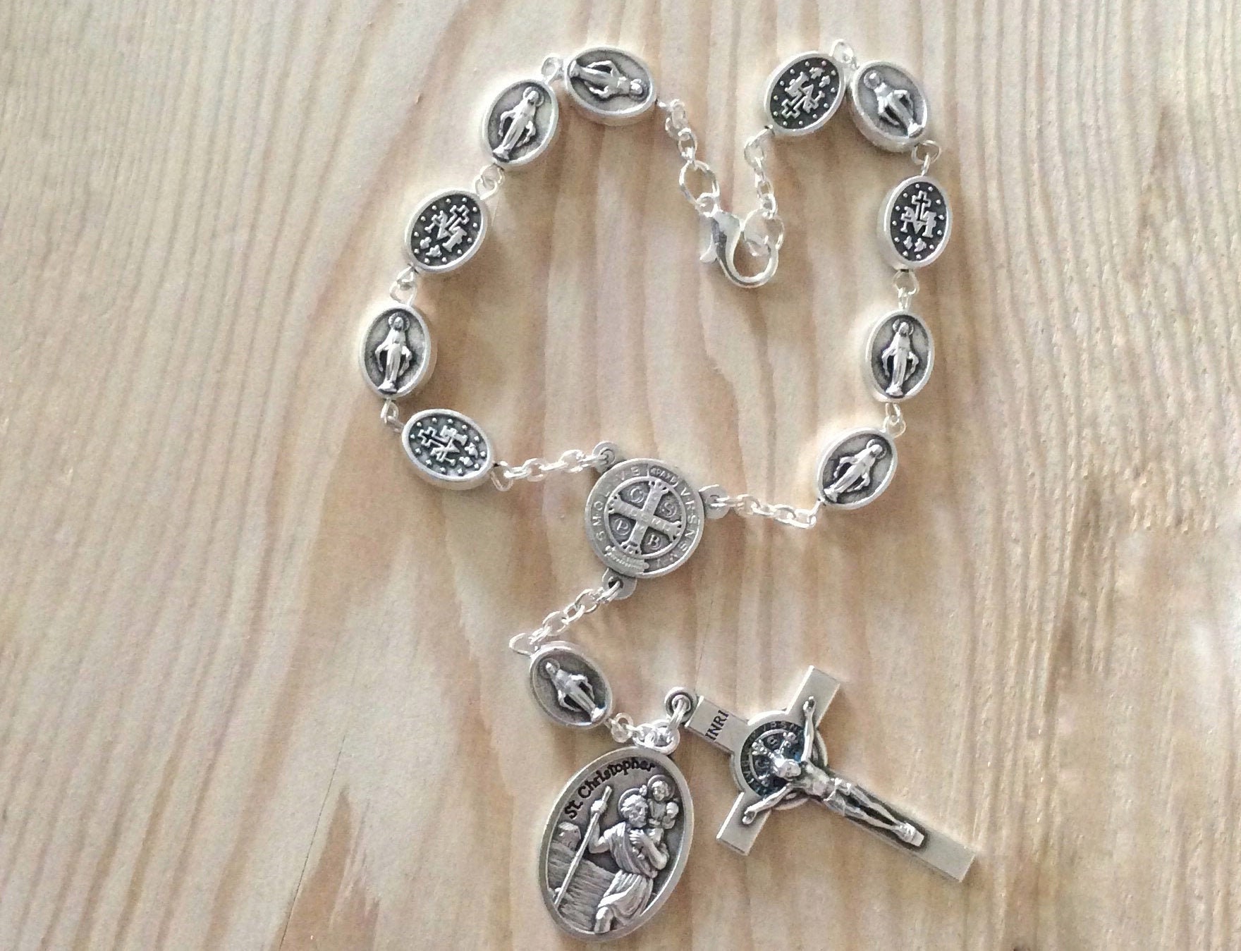 St. Benedict Medals Rosary