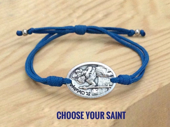 St christopher travel best sale bracelet