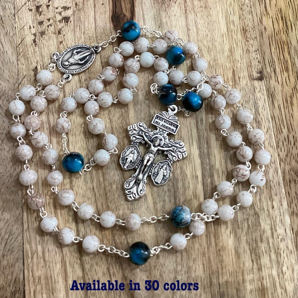 Brigittine Six Decade Rosary - Etsy