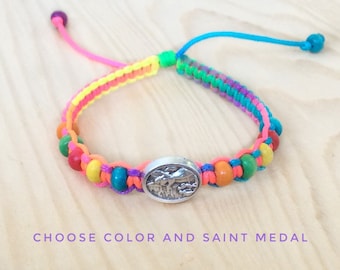 Guardian Angel Bracelet , Angel Bracelet, Macrame Kid Bracelet, Protection for Kids,  Guardian Angel Gift, Baby Baptism, First Communion