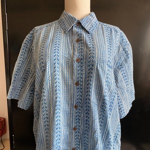 Fabindia Indigo Baumwolle Herren Shirt