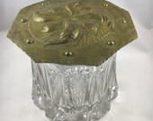 Glass Brass Humidor