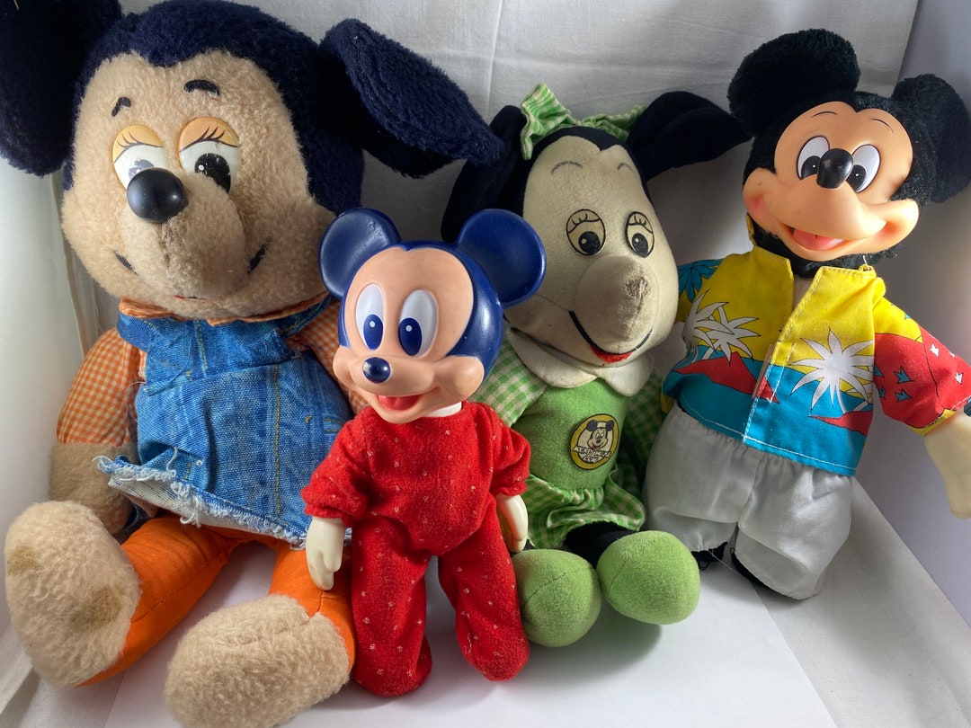 Lot of Plush Minnie Mouse Mickey Mouse Disney Toys