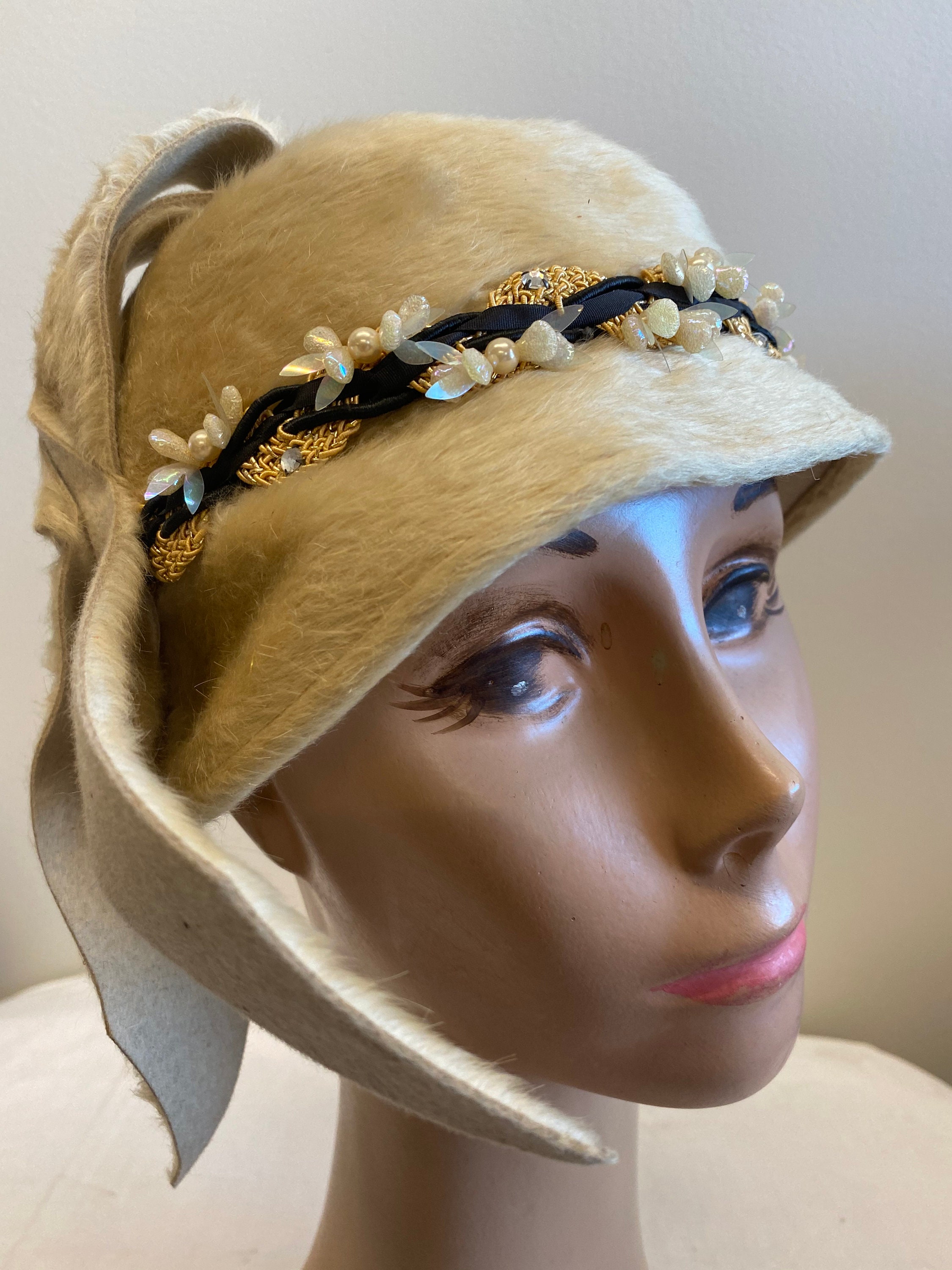 Stetson Fifth Ave 1940's Melusine Ladies Hat Etsy