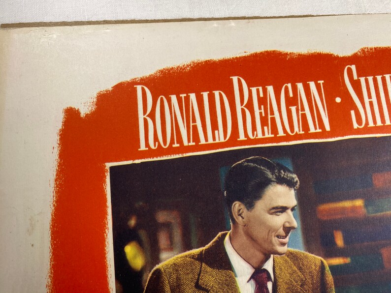 That Hagan Girl Lobby Card Ronald Regan And Shirley Temple