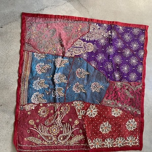 Indian Banjara Style Sequin and Beaded Wall Hanging