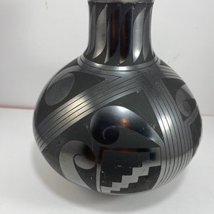 Carolina Marin Gonzalas Mata Ortiz Black Pottery Mata Ortiz Pottery
