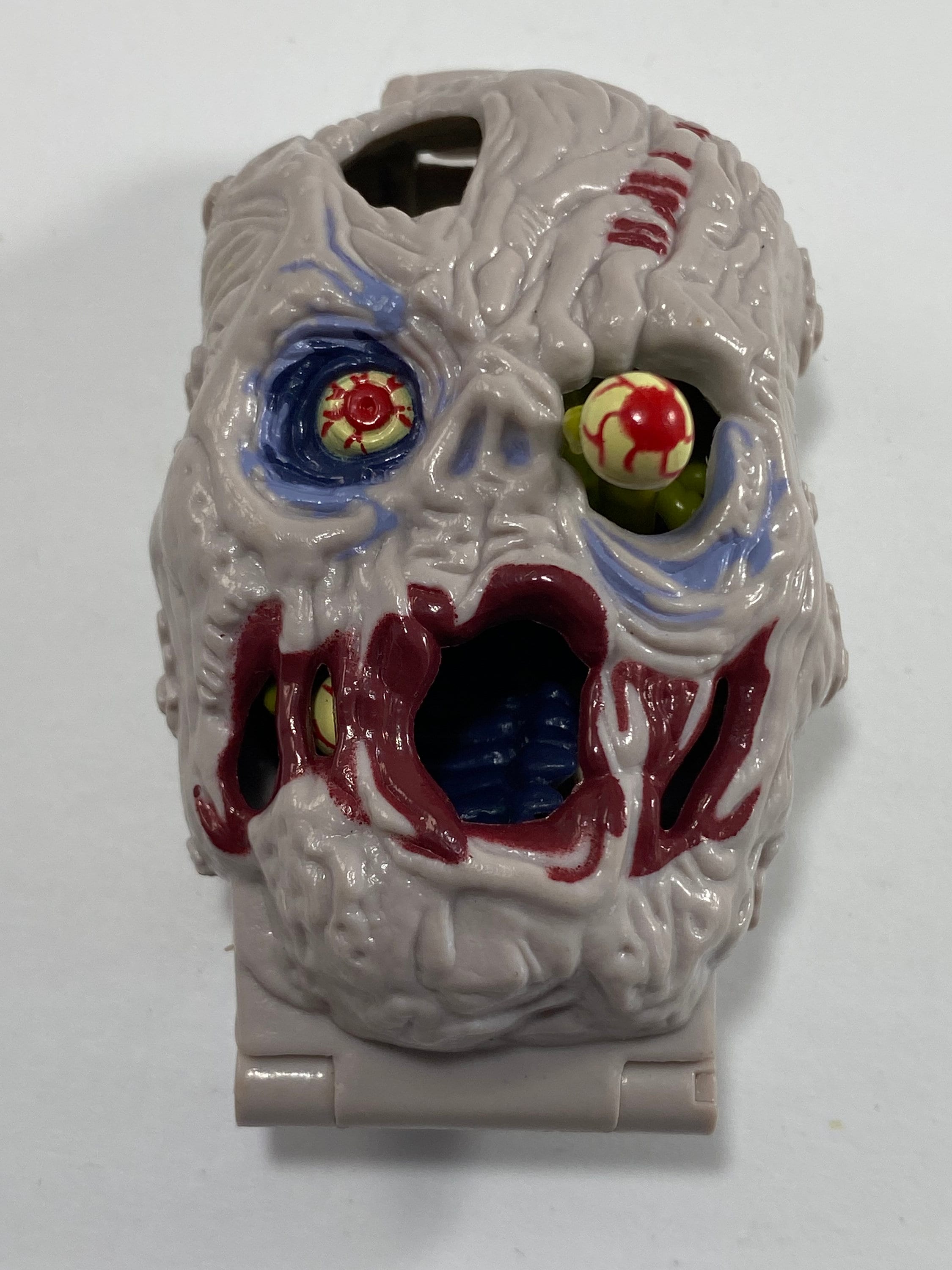 Mighty Max Zomboid Zombie Head 1992 Bluebird Toys Complete