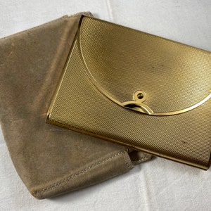 Coty Gold Envelope Powder Compact