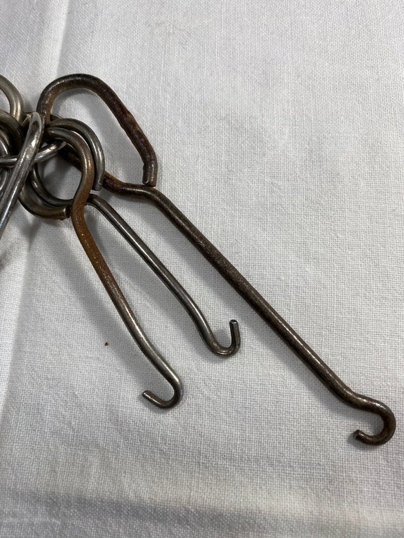 Antique Shoe Boot Button Hooks Collection Of 9 - image 3