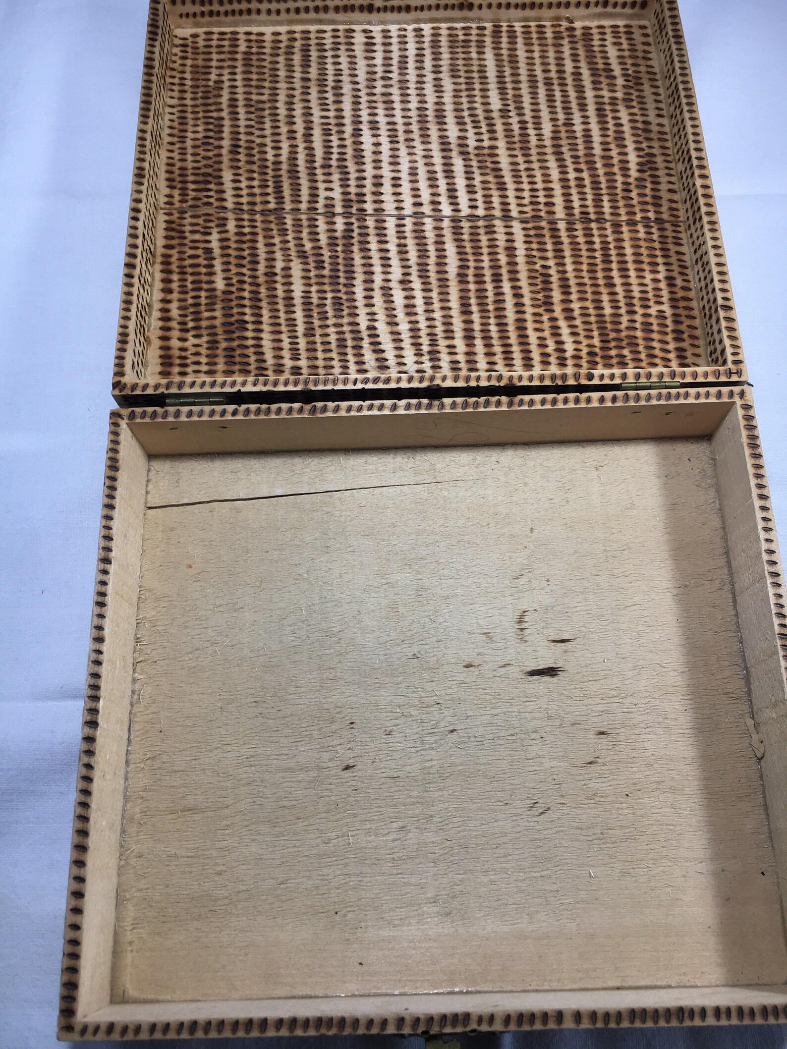 Pyrography Wood Box - Etsy