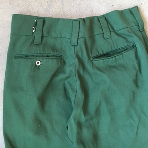1950's Green Campus Cuffed Pants - Etsy