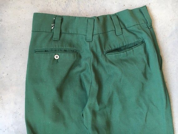 1950's Green Campus Cuffed Pants - image 4