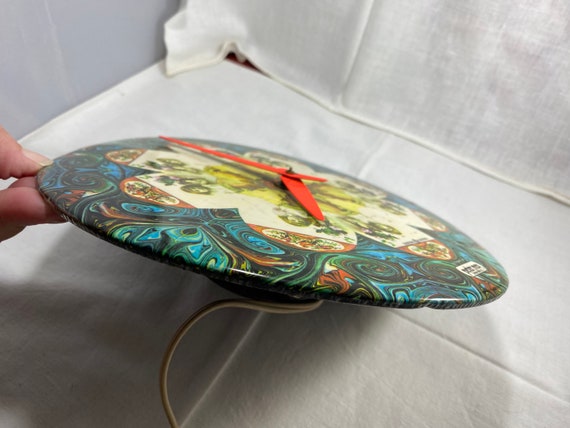 Vintage 1969 Peter Max Clock 'flower Girl' General Electric - Etsy