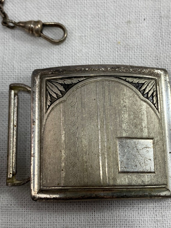 Edwardian Silver Front Art Deco Belt Buckles With Mat… - Gem