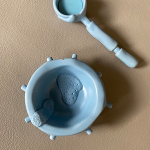 Aaaah!!! Real Monsters Scarfer Bowl And Ladle 1995 Mattel