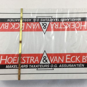 Cartes à jouer néerlandaises Hoekstra & Van Eck non ouvertes