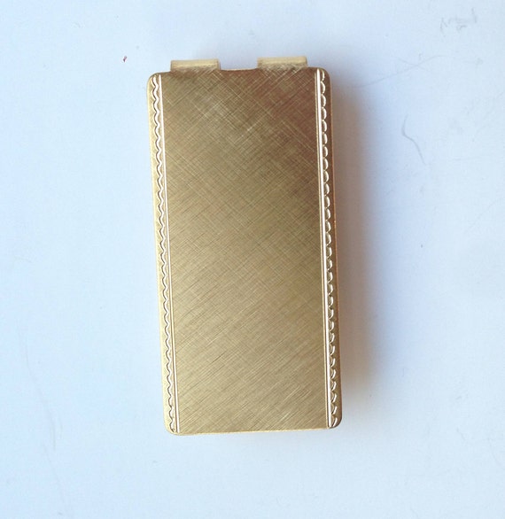 Gold Filled Money Clip Vintage New - Etsy