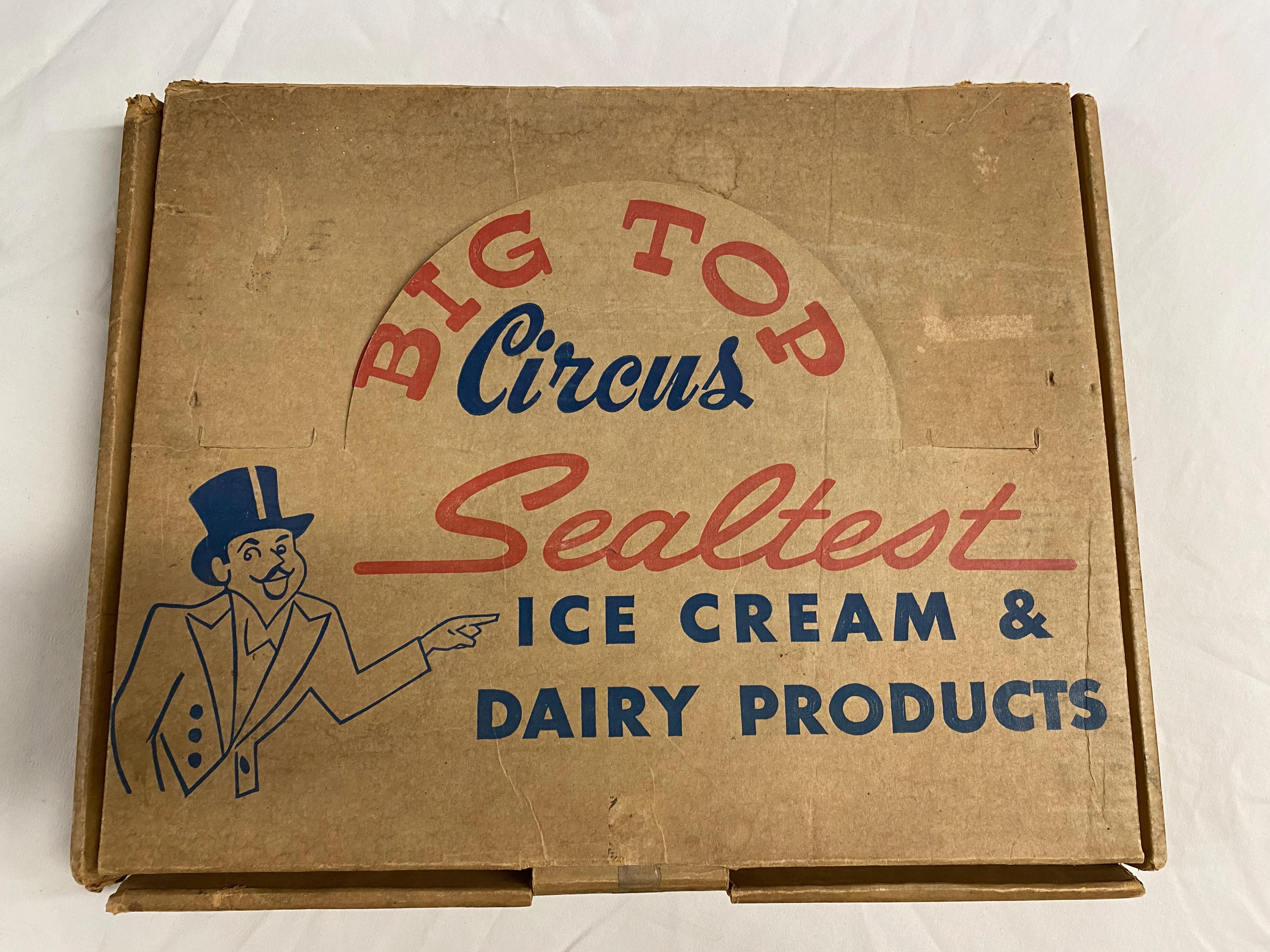 Big Top Circus Sealtest Ice Cream & Dairy Products Promotional