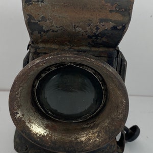 Early Kerosene Light Bicycle Lamp India