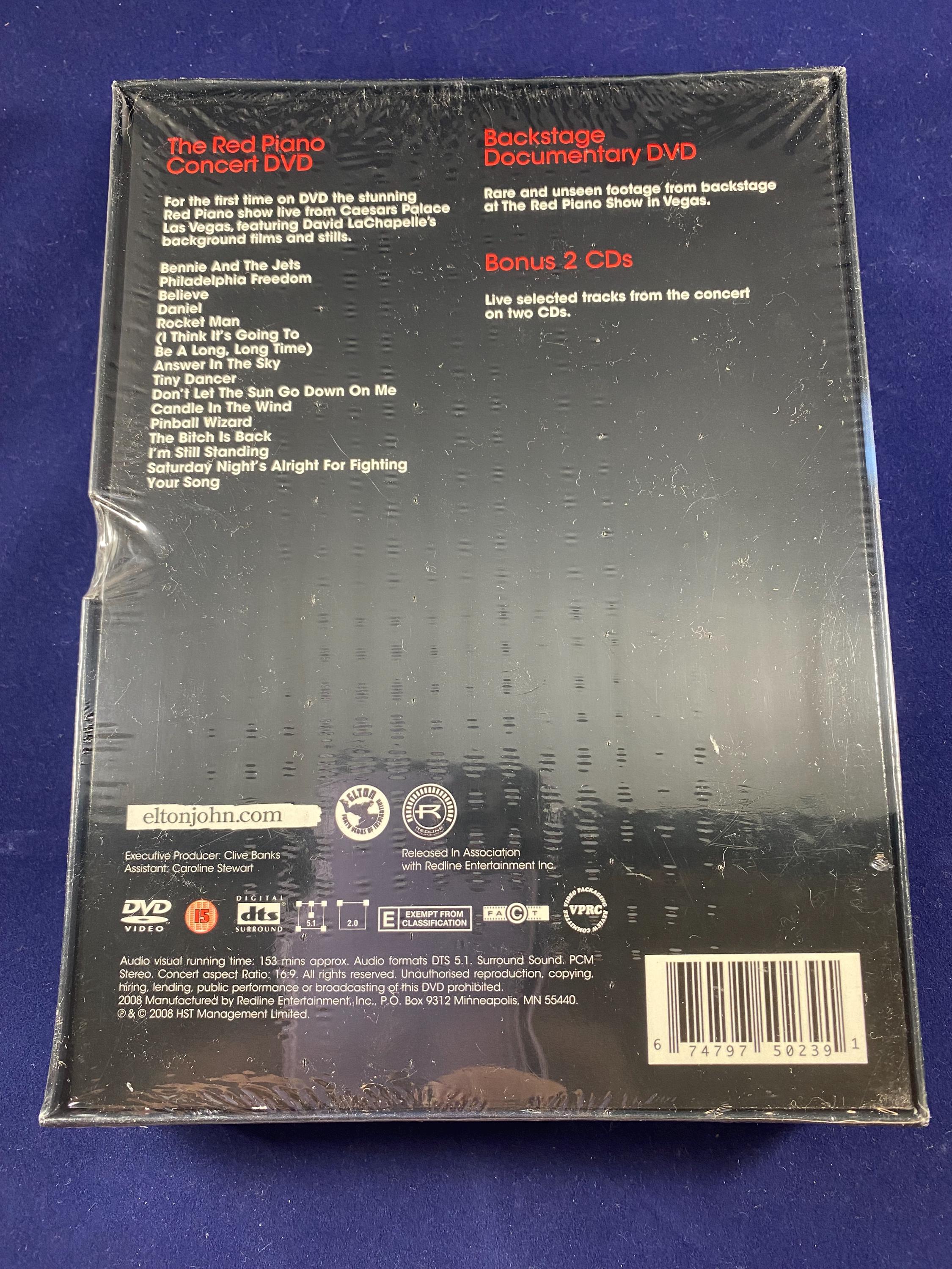その他 Red Piano/ [DVD] エルトン・ジョン ザ・レッド・ピアノ DVDビデオと2枚のCD NRFB - Etsy
