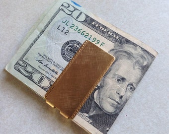 Gold Filled Money Clip Vintage New