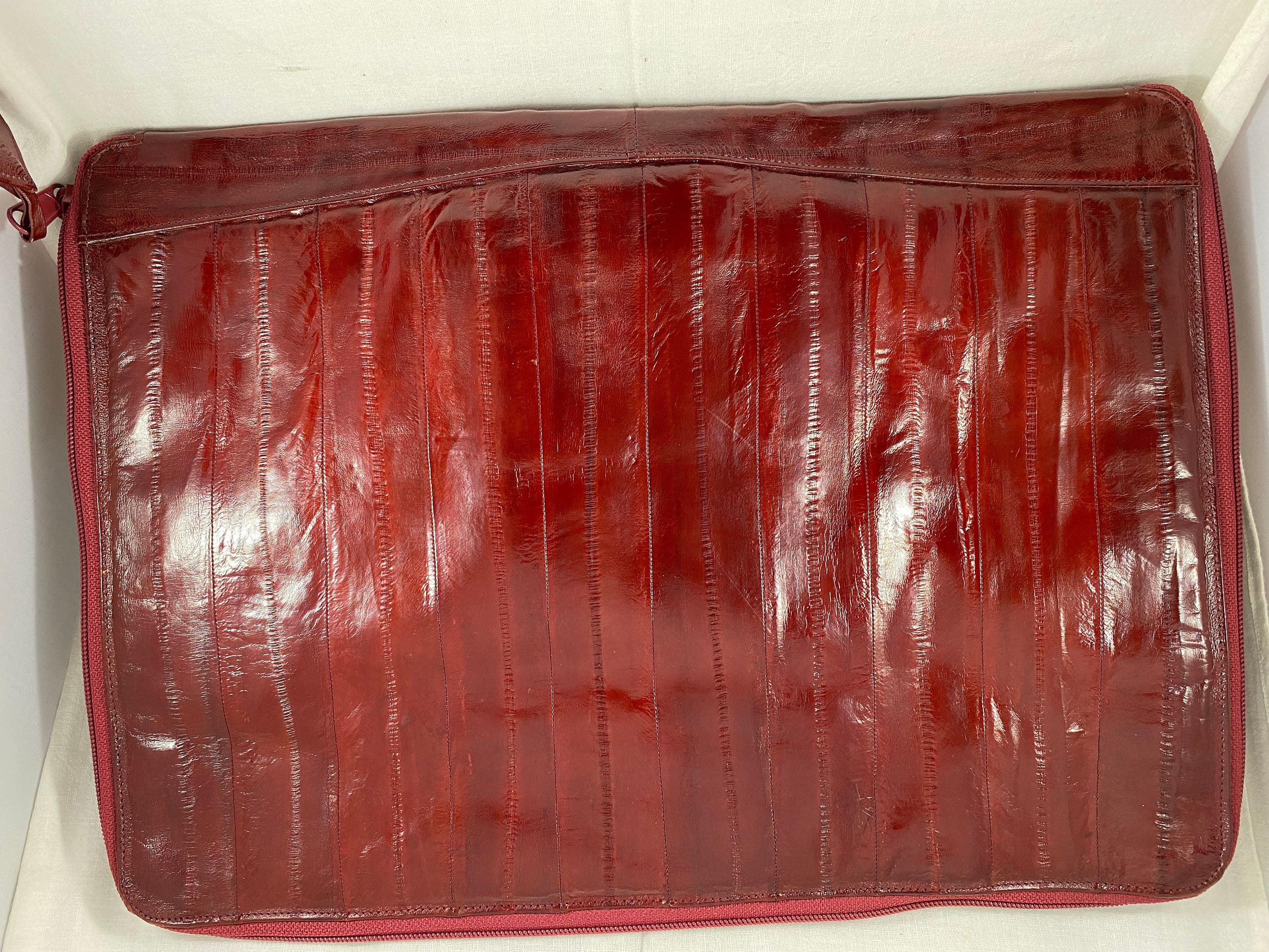 Eel Skin Briefcase - Etsy display picture 1