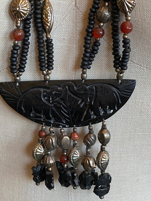 Ethnic Elephant Necklace